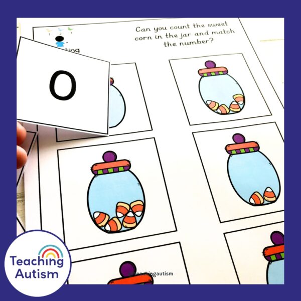 Halloween Adapted Binder for Special Education - Teaching Autism