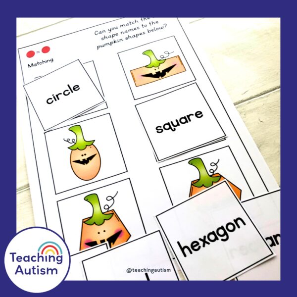 Halloween Adapted Binder for Special Education - Teaching Autism