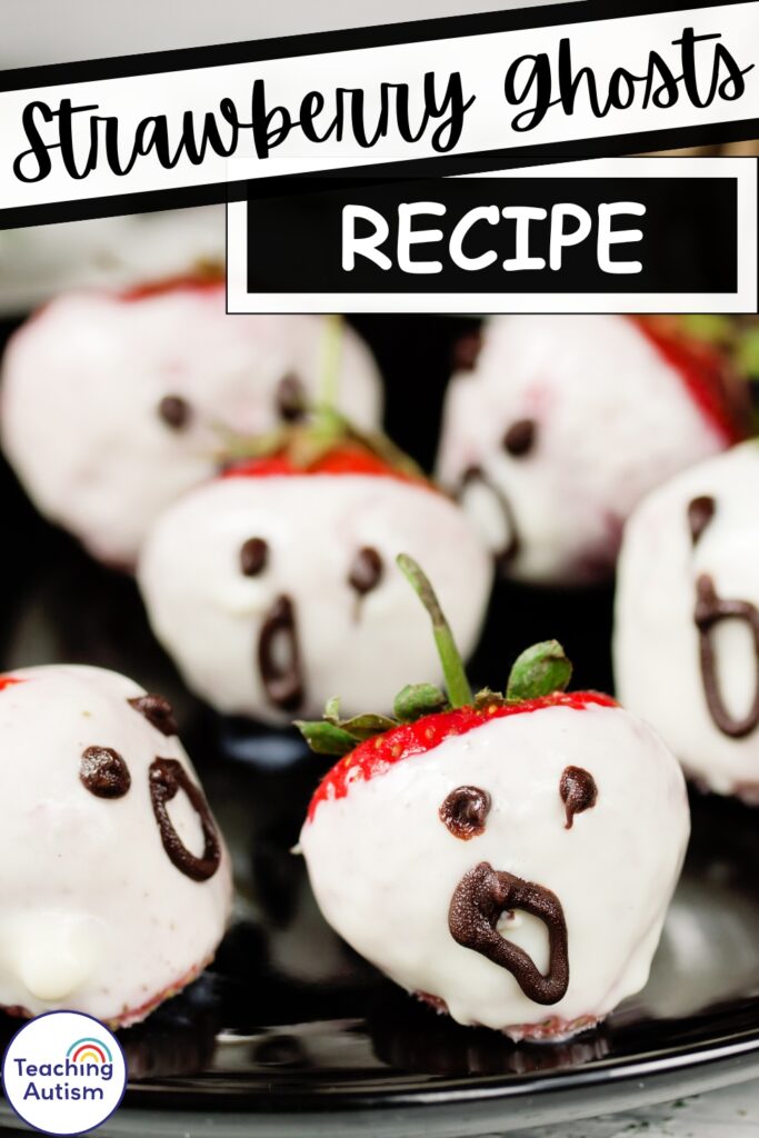 Ghost Strawberries Recipe - Cute and Easy Halloween Treats