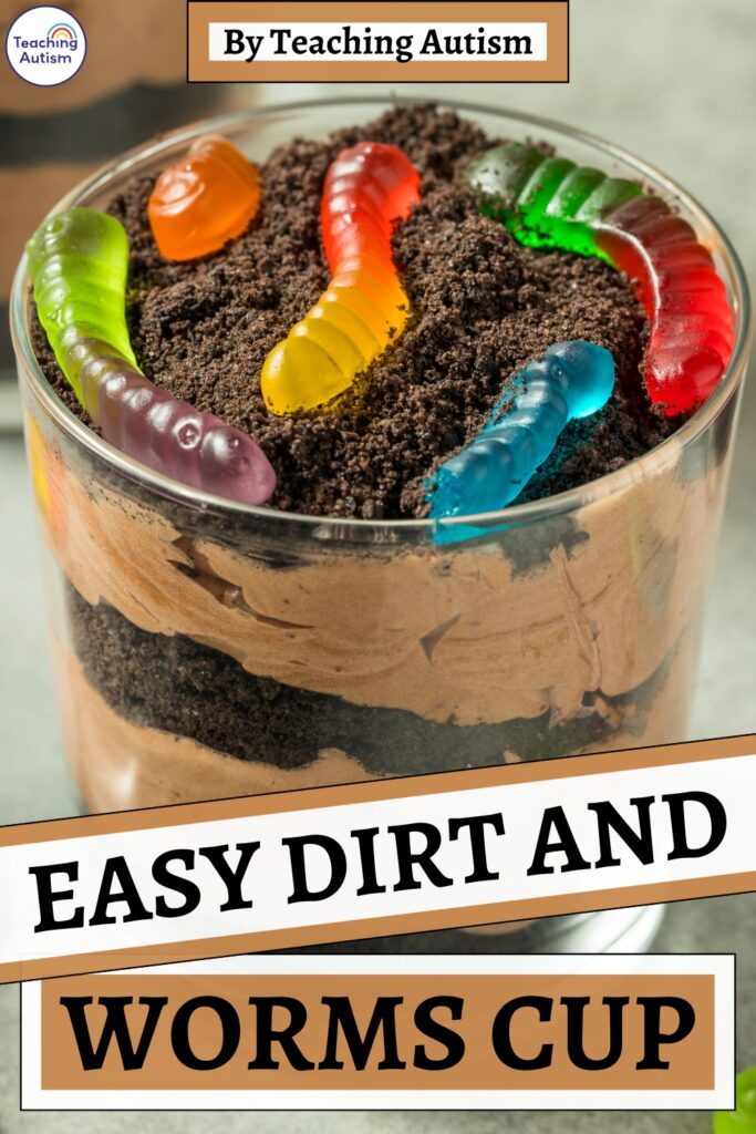 Easy Dirt and Worms Cups Recipe