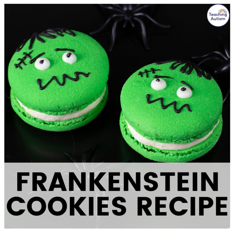 Frankenstein Cookies Recipe Halloween Macarons