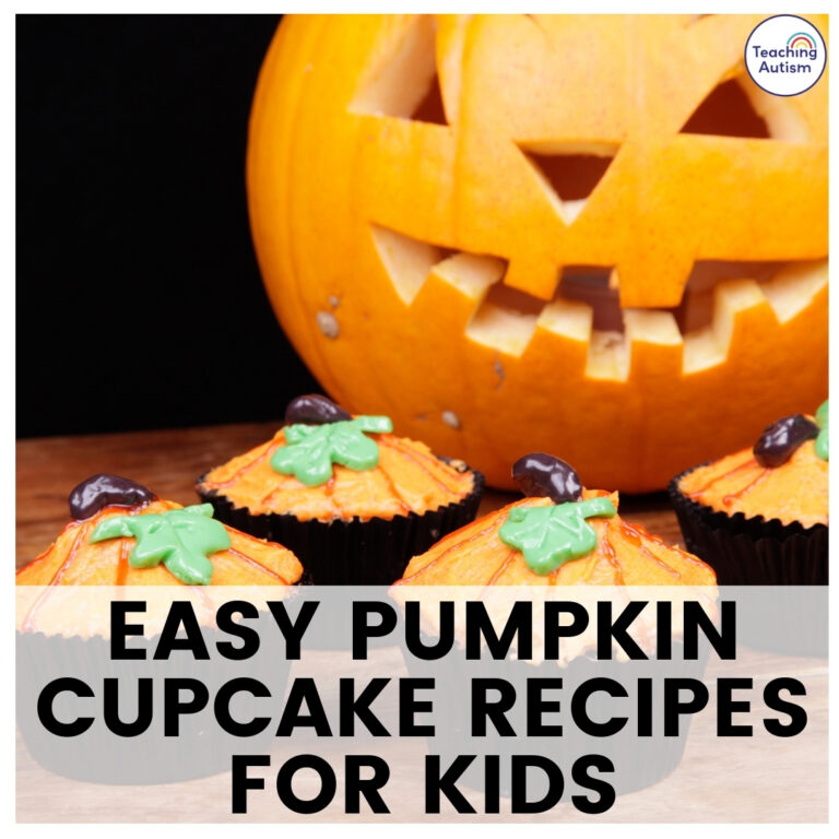 Easy Pumpkin Cupcakes for Halloween