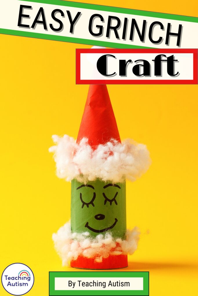 The Cutest Grinch Christmas Craft for Your Classroom