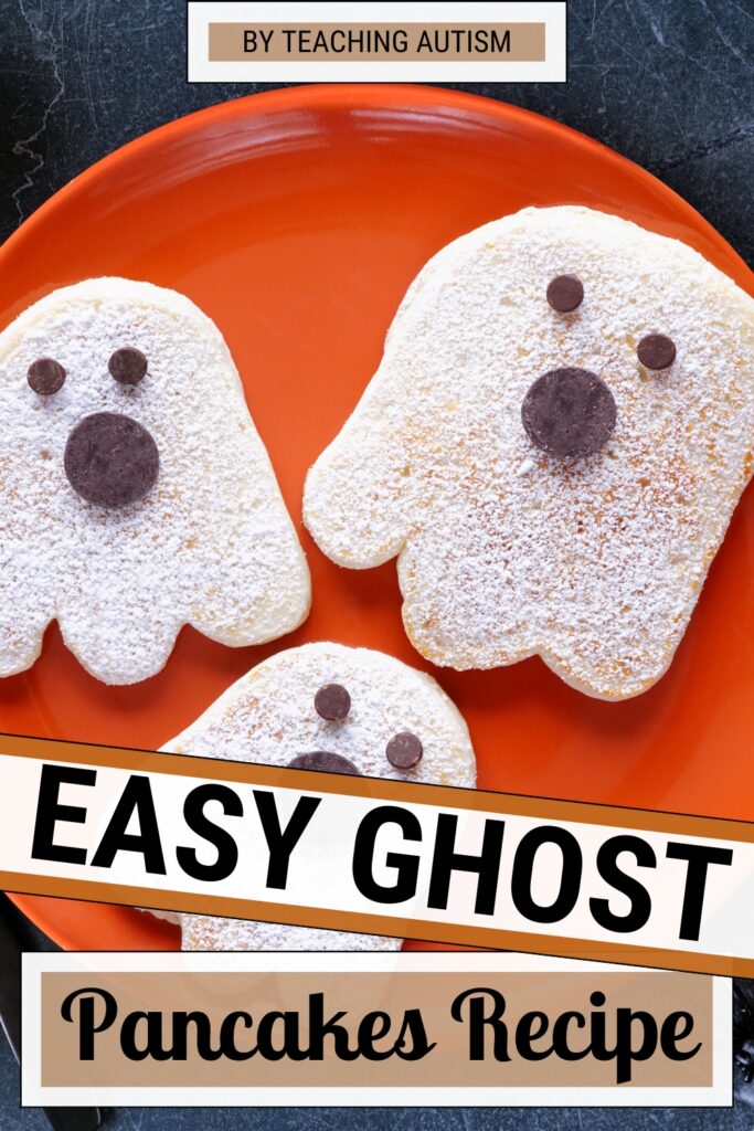 Easy Ghost Pancakes for Halloween | Fun & Spooky Breakfast Idea