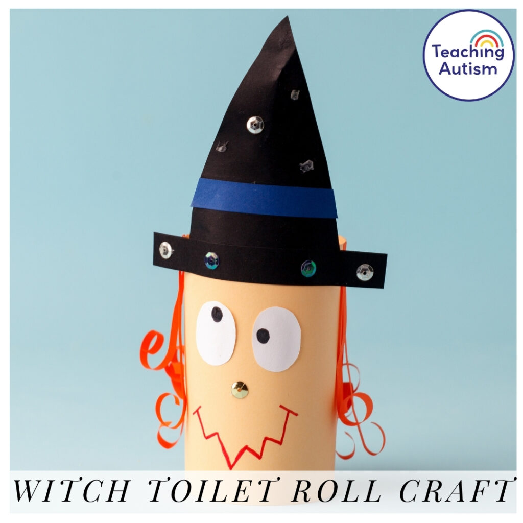 Easy Toilet Roll Witch Craft for Kids | Fun Halloween Craft Idea