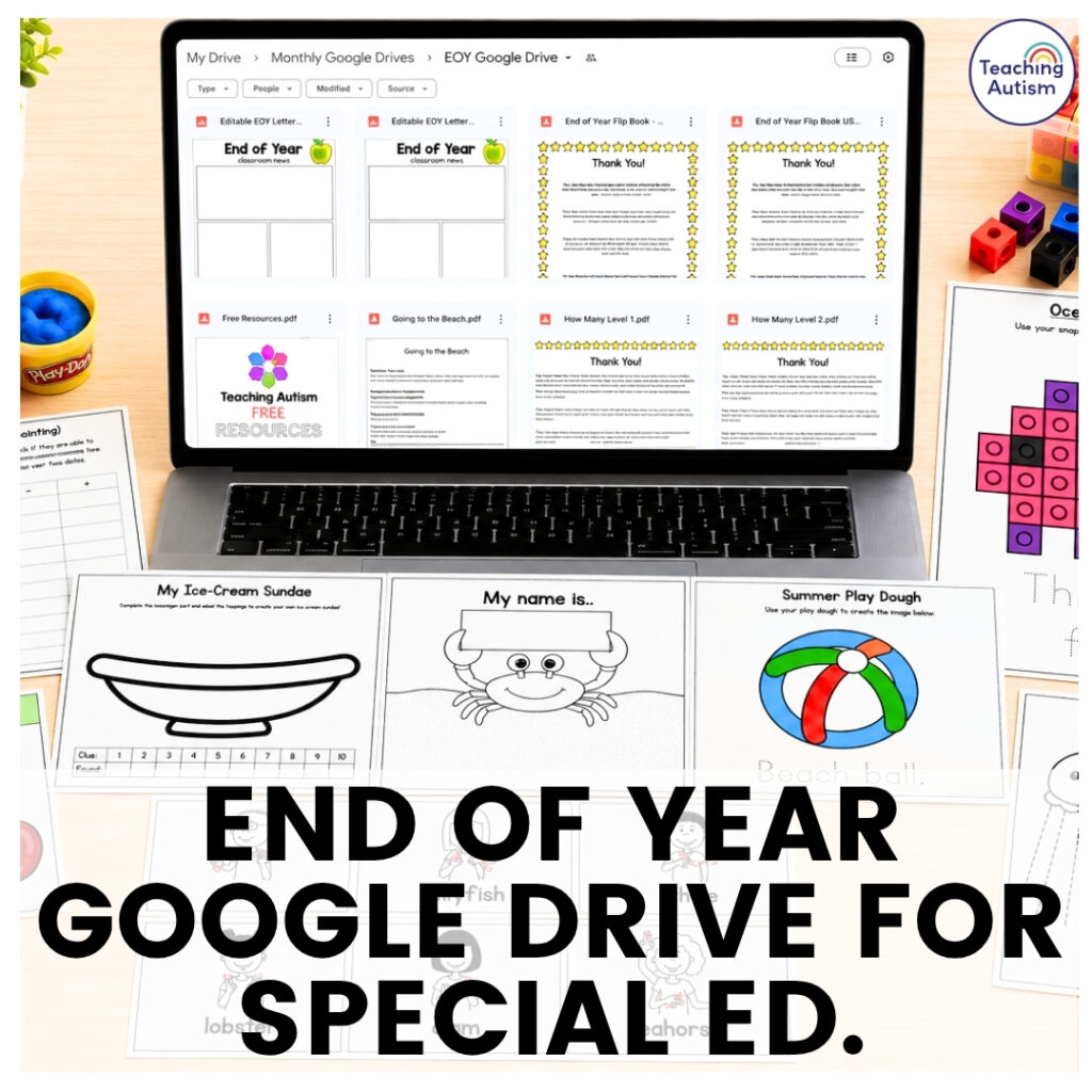 25 End of Year Activities for Special Education - Teaching Autism