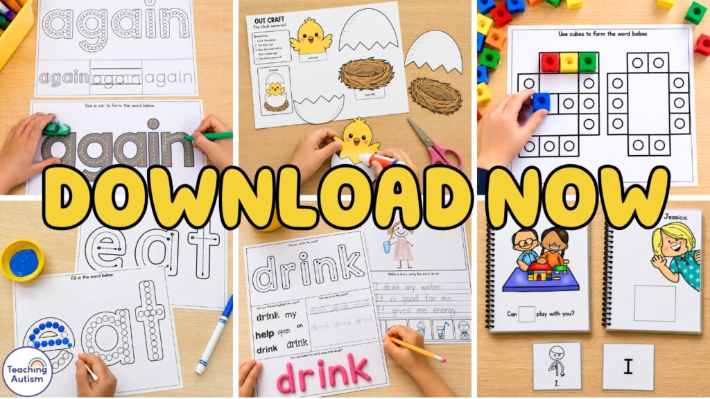 Core Vocabulary Activities
