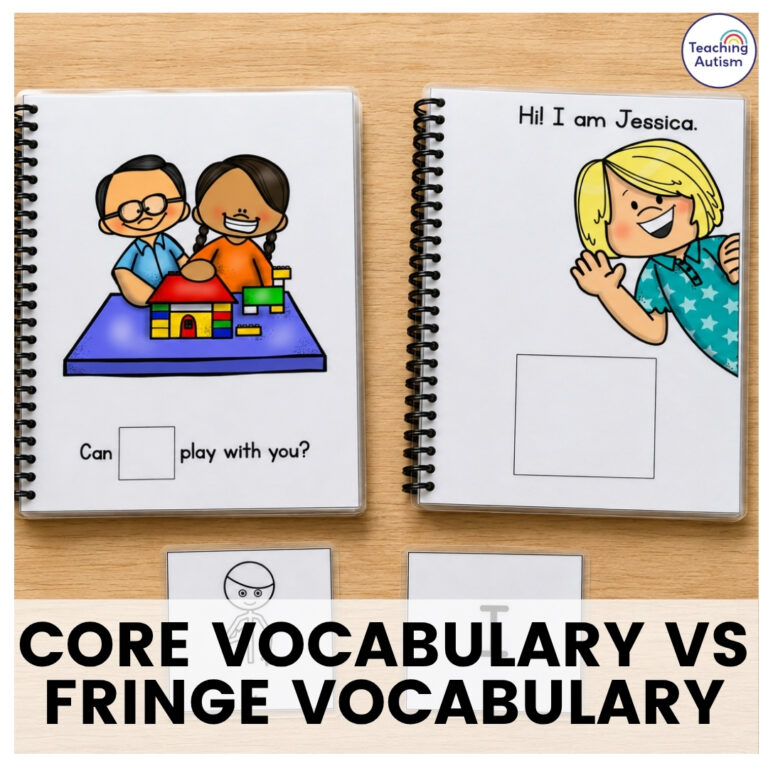 Core Vocabulary vs Fringe Vocabulary