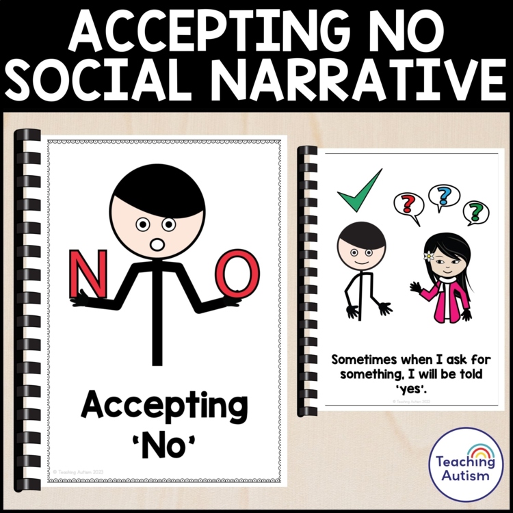 Accepting No Social Narrative Story