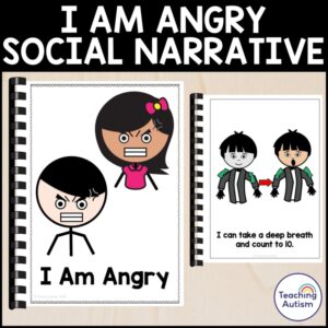 I Am Angry Social Narrative Story