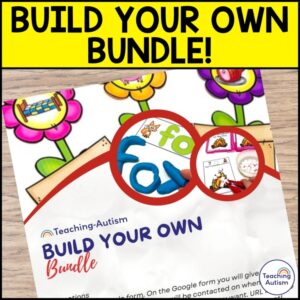 Build Your Own Custom Bundle of Teaching Autism Resources