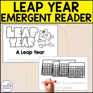 The Leap Year Emergent Reader | Leap Year Activities