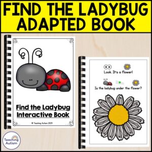 Where is the Ladybug? | Interactive Adapted Book for Special Education