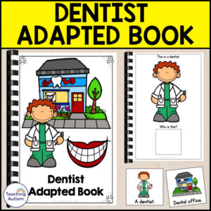 Dentist Adapted Book for Special Education | Community Helper Activities