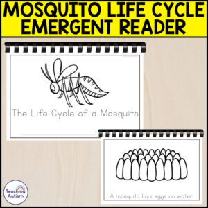 The Life Cycle of a Mosquito Emergent Reader | Life Cycle Activities