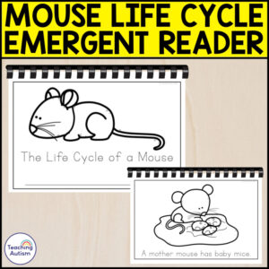 The Life Cycle of a Mouse Emergent Reader | Life Cycle Activities