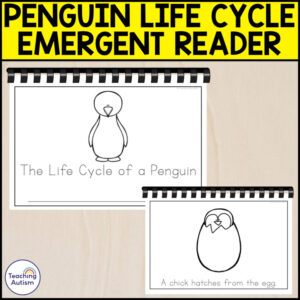 The Life Cycle of a Penguin Emergent Reader | Life Cycle Activities