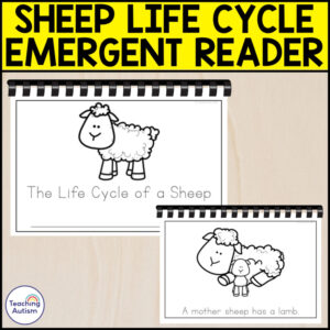 The Life Cycle of a Sheep Emergent Reader | Life Cycle Activities