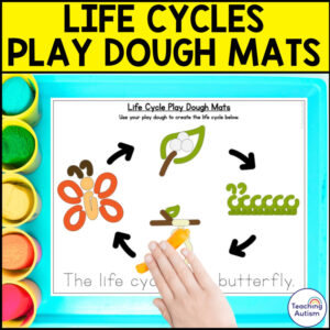 Life Cycle Play Dough Mats | Life Cycle Activities