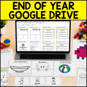 End of Year Activities for Special Education 2026 | Summer & ESY Google Drive