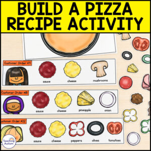 Build a Pizza Activity | Following Directions | Functional Reading | Life Skills