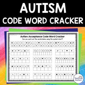 Free Autism Acceptance Code Word Cracker