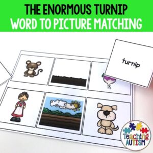 The Enormous Turnip Word to Picture Matching