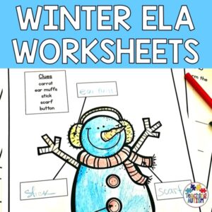Winter Literacy Worksheets