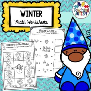 Winter Math Worksheets