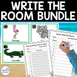 Write the Room Activities for the Year Bundle | Seasonal Literacy Centers