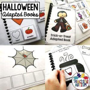 Halloween Adapted Books for Special Education