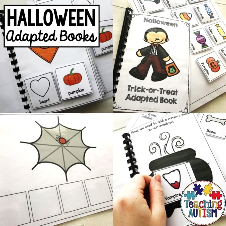 Halloween Adapted Books for Special Education