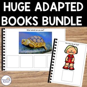 477 Adapted Books Mega Bundle for Special Education | Autism Interactive Books