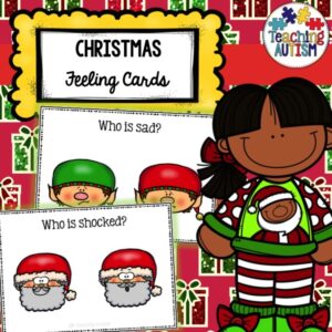 Feelings and Emotions Christmas Task Cards
