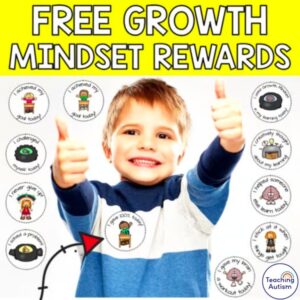 Growth Mindset Rewards | Free Growth Mindset Stickers