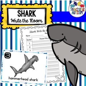 Shark Write the Room Shark Week