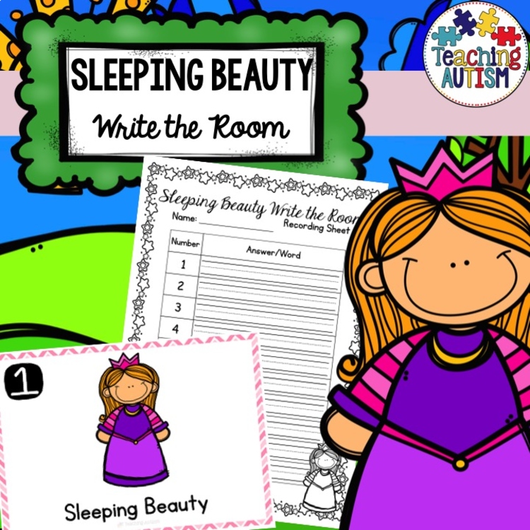 Sleeping Beauty Write the Room