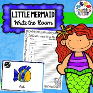The Little Mermaid Write the Room