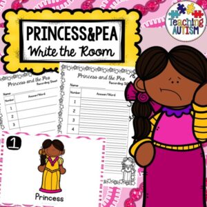 The Princess and the Pea Write the Room