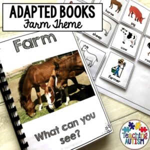 Farm Adapted Books for Special Education