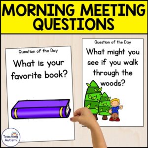 Morning Meeting Question of the Day