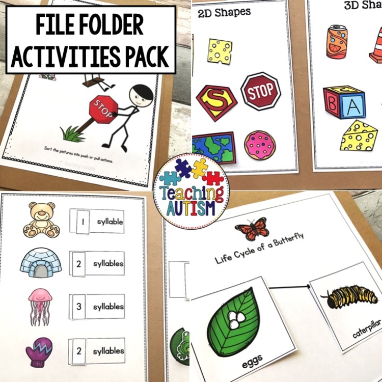 File Folder Activities