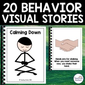 Social Narratives for Behavior Management Social Stories for Autism & Special Ed