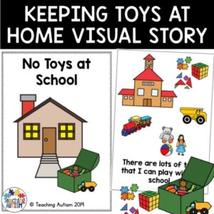 No Toys From Home Social Narrative