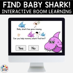 Where is the Baby Shark? | Boom Learning Special Education Distance Learning