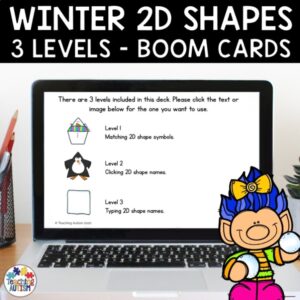 Winter Boom Cards 2D Shape Matching