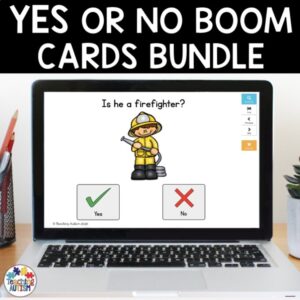 Yes or No Boom Cards Bundle for Speech Therapy & Special Education