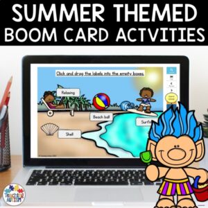 ESY Boom Cards Bundle | Summer Distance Learning for Special Education