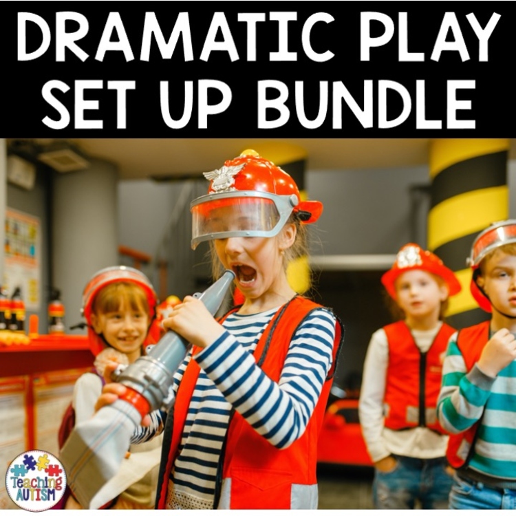Dramatic Play Area Bundle for Preschool Pre-K & Kindergarten | Role Play Centers