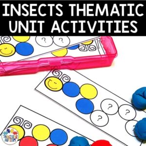 Bugs & Insects Thematic Unit Special Ed Activities, Adapted Books & Task Boxes